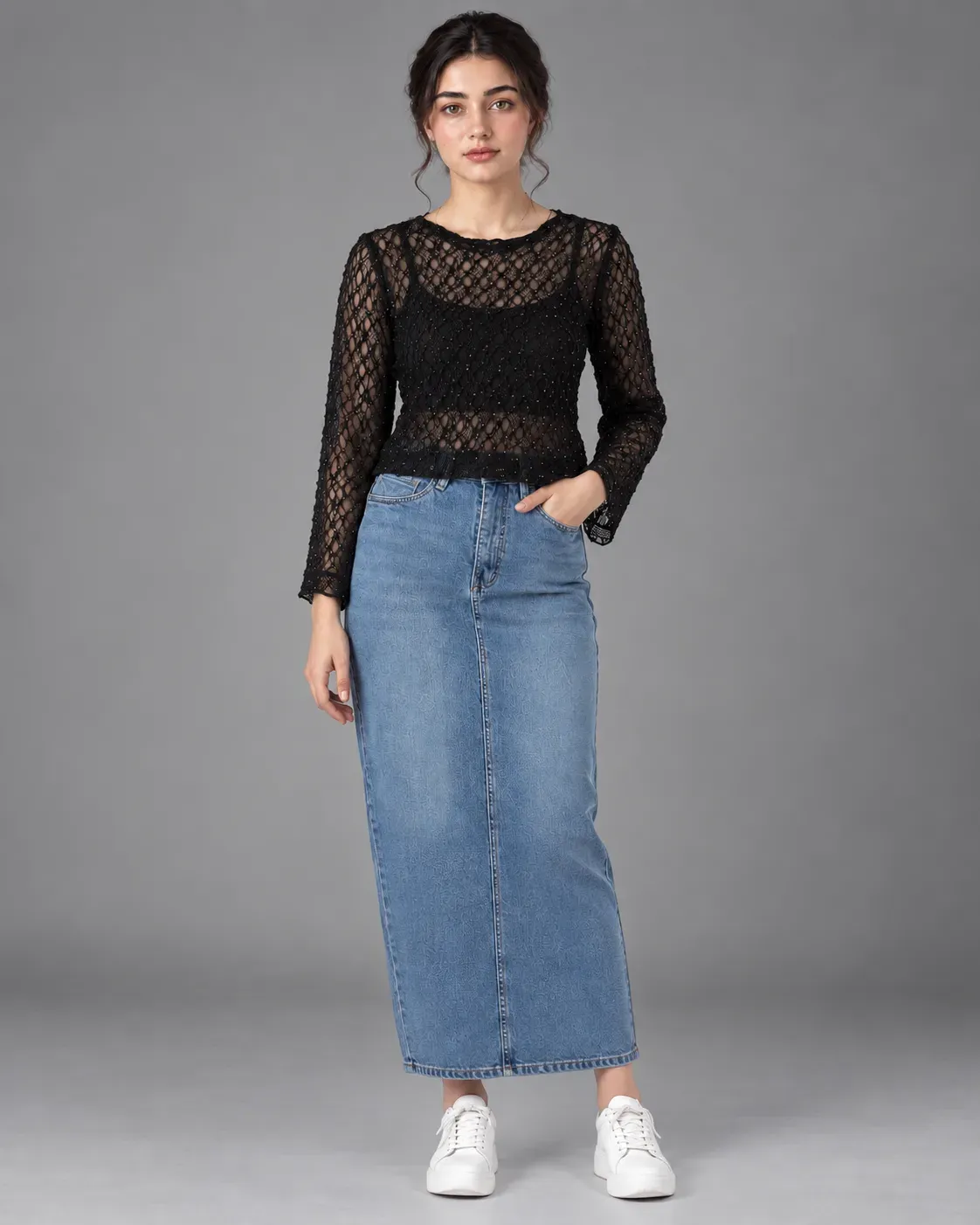 sheer lace top (WITHOUT INNER) — Top from GoGurll