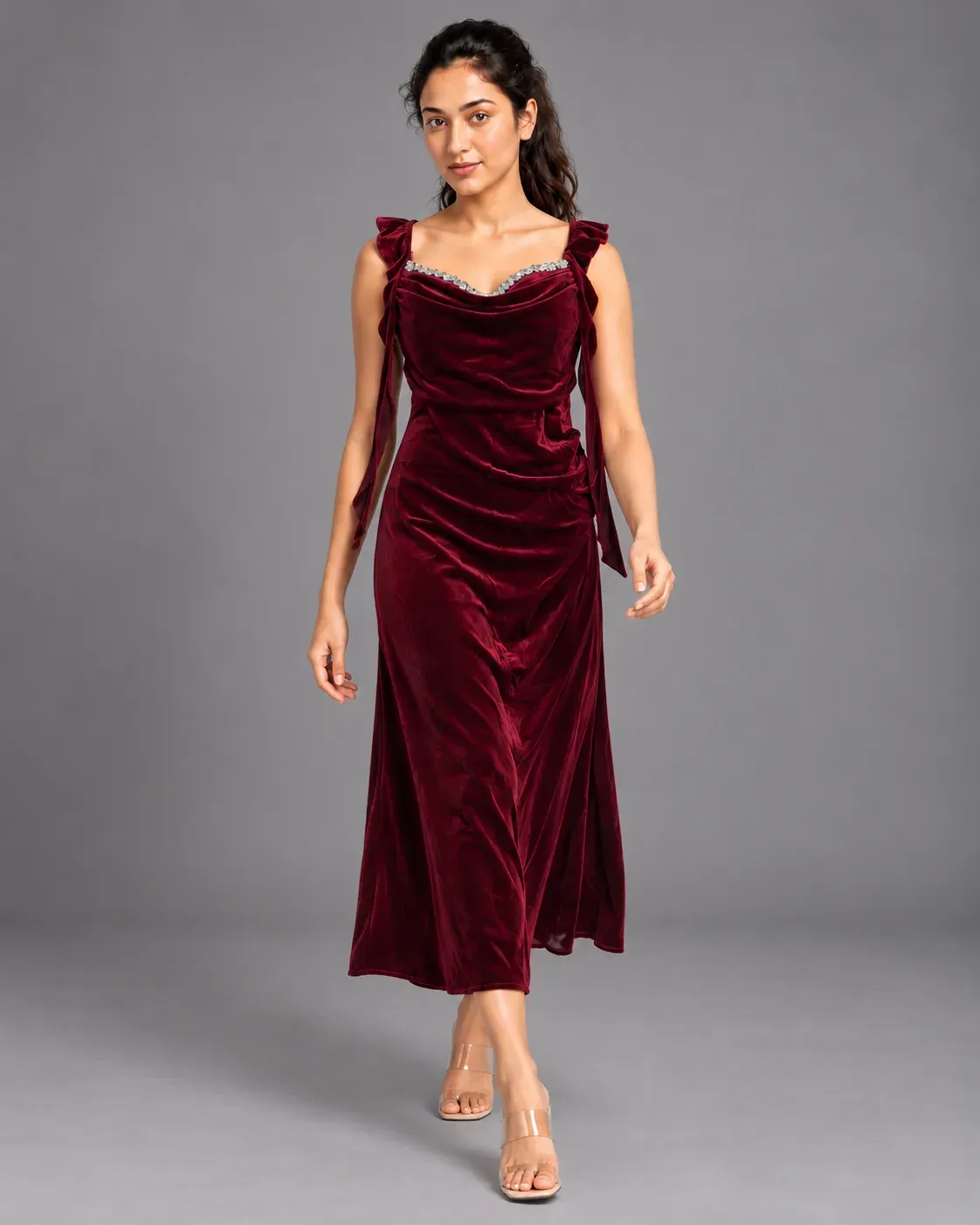 ruffle strap party wear — Exclusive Party Wear Collections from GoGurll