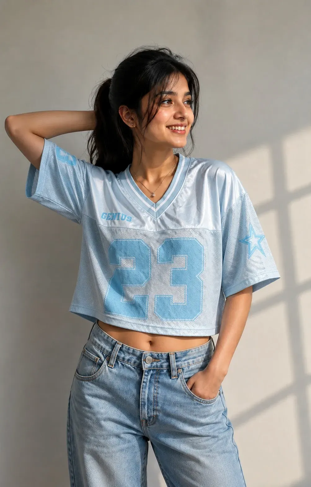 Crop Net Jersey — T-Shirts from GoGurll