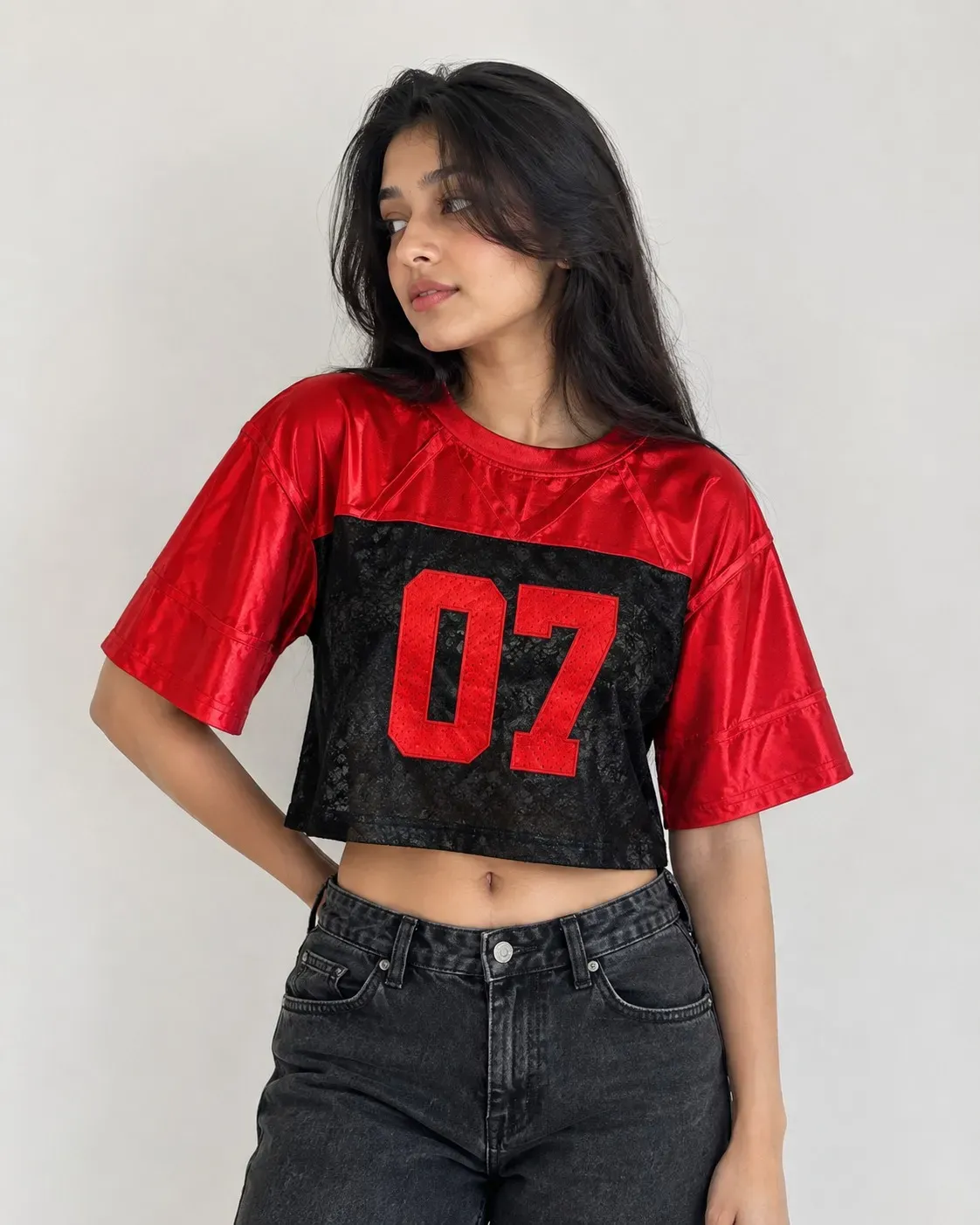 Crop net jersey — T-Shirts from GoGurll