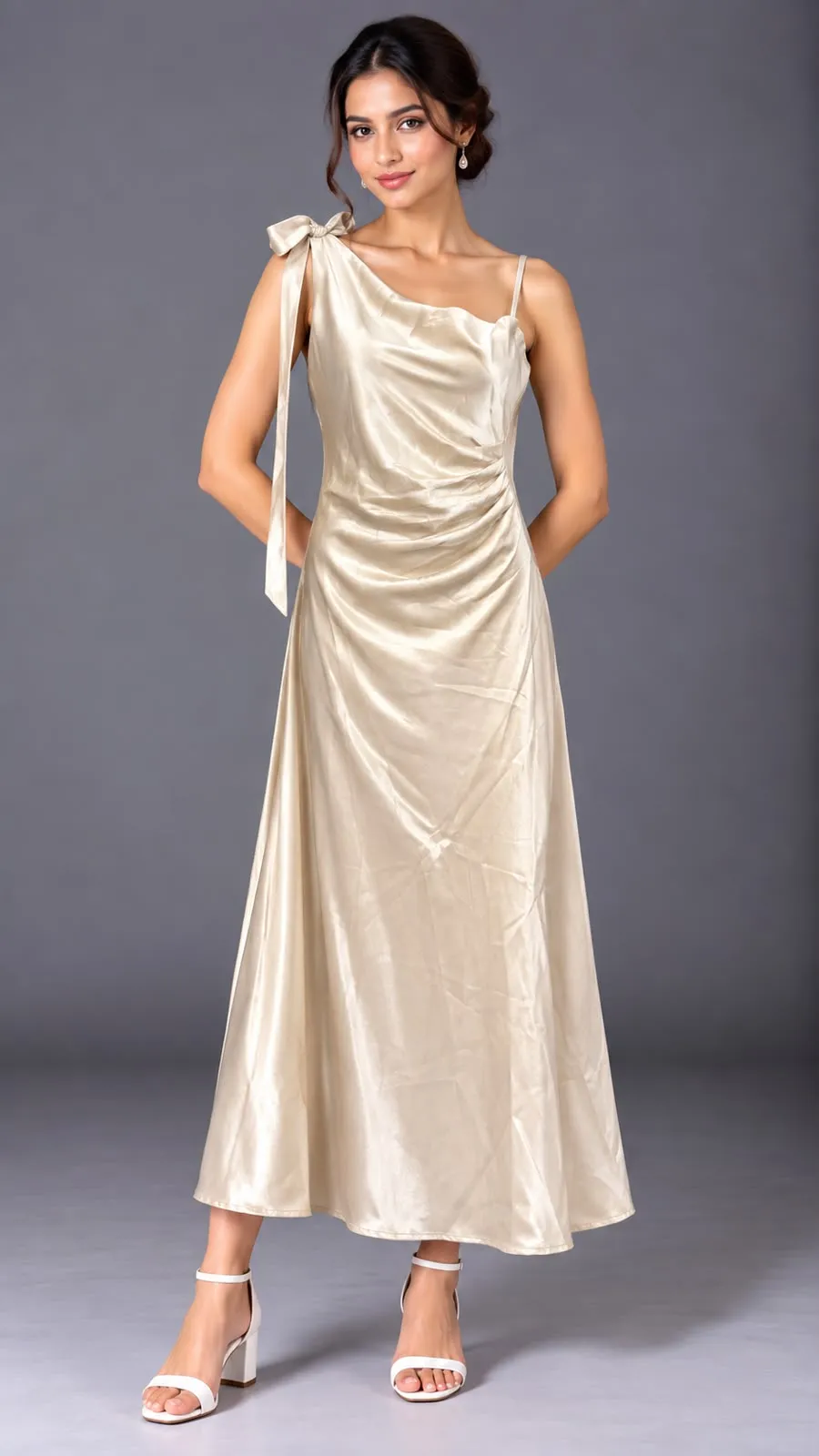 Graceful Bow Dress — Party Wear from GoGurll