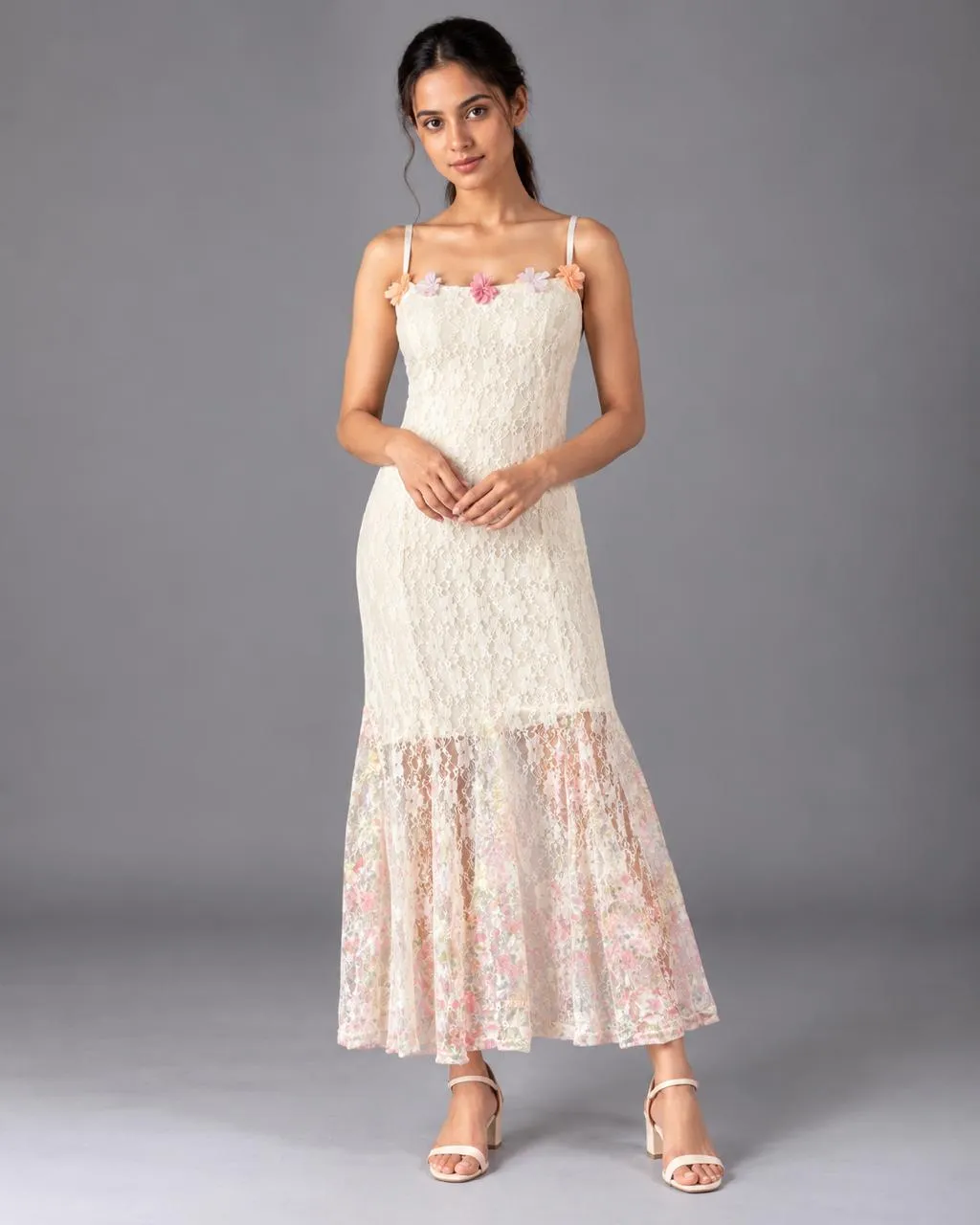 Blossom Lace Midi Dress — Party Wear from GoGurll