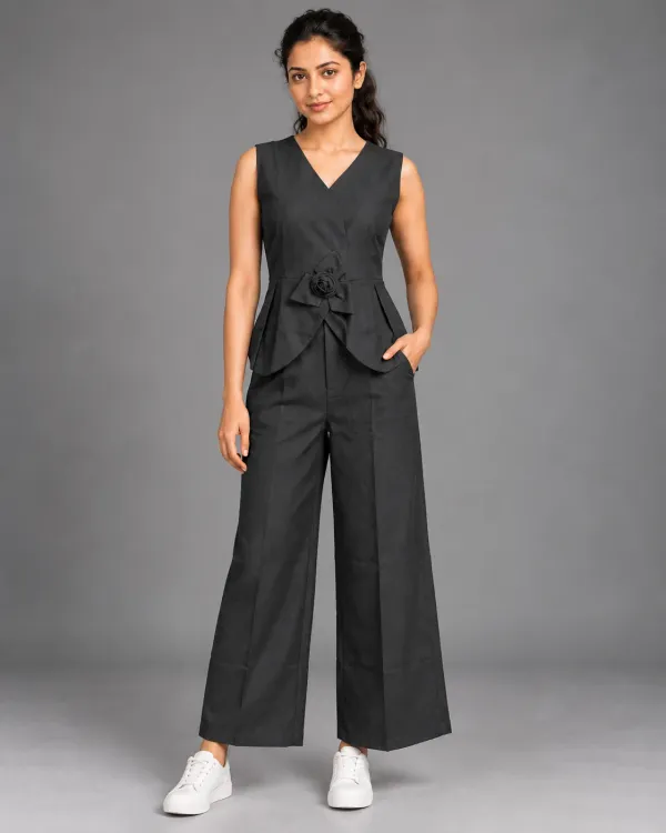 Sleeveless Formal Co-ord Set