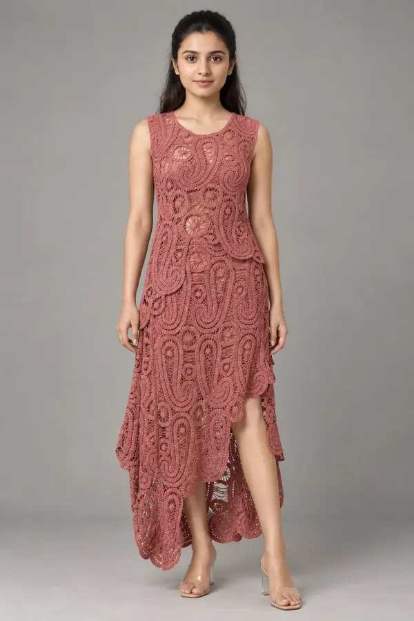 Paisley Bloom Crochet Co-ord set