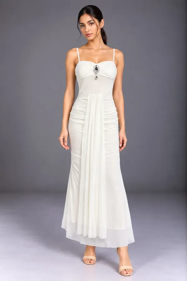 Ruched Elegance Dress