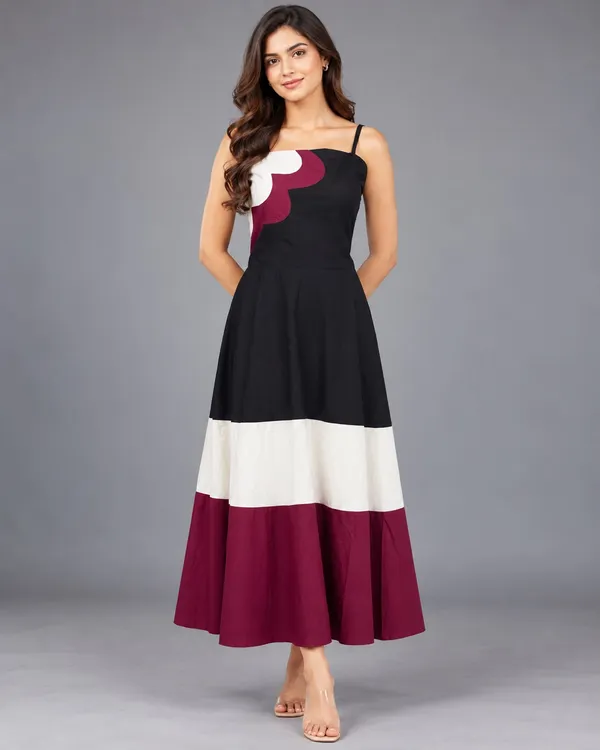 Color Block Dress