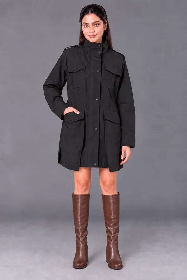 Utility Pocket Jacket Dress