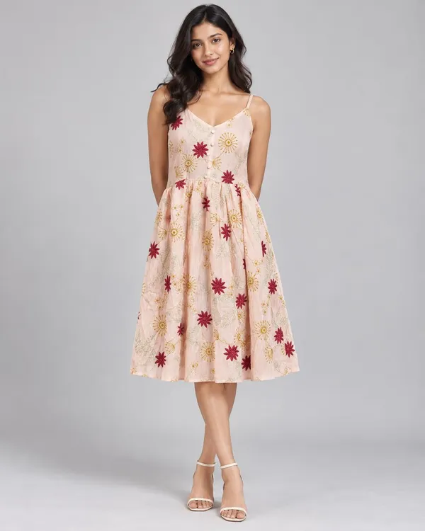 Sleeveless Midi Dress