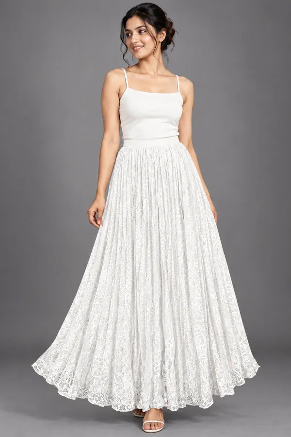 Micro Pleated Skirt